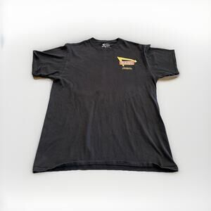In-N-Out Oregon Mens Black Short Sleeve T-Shirt Size M Medium 100% Cotton